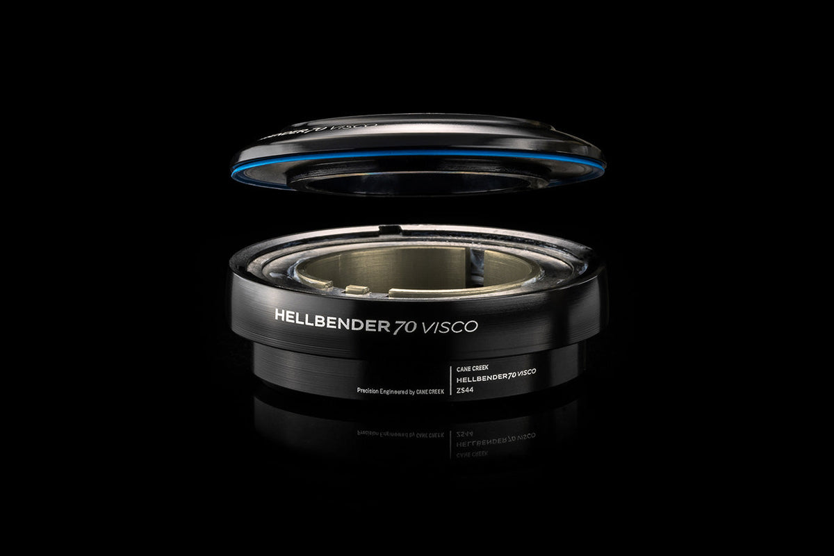 Cane Creek Cycling Components Introduces Steering Stabilizing Hellbender 70 Visco Headset