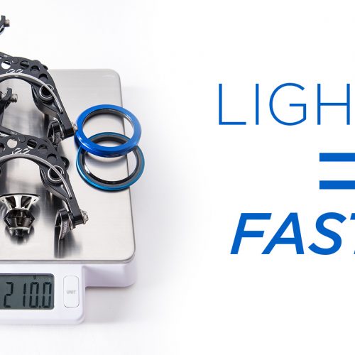 Faster = Lighter