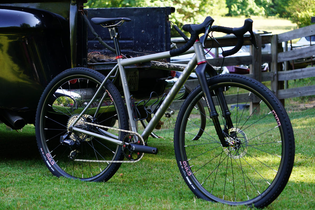 Invert Fork On Bike