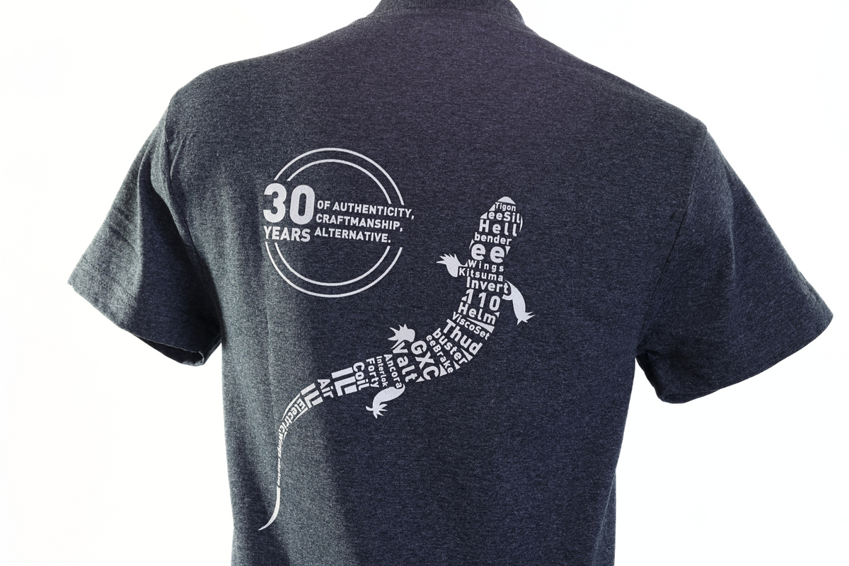 30 Year Anniversary T-Shirt - Skink - Cane Creek Cycling Components