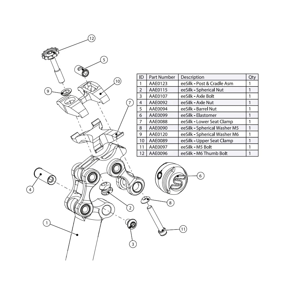 Seatpost Parts & Accessories - Cane Creek Cycling Components