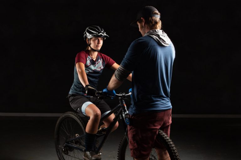 Seated On Bike