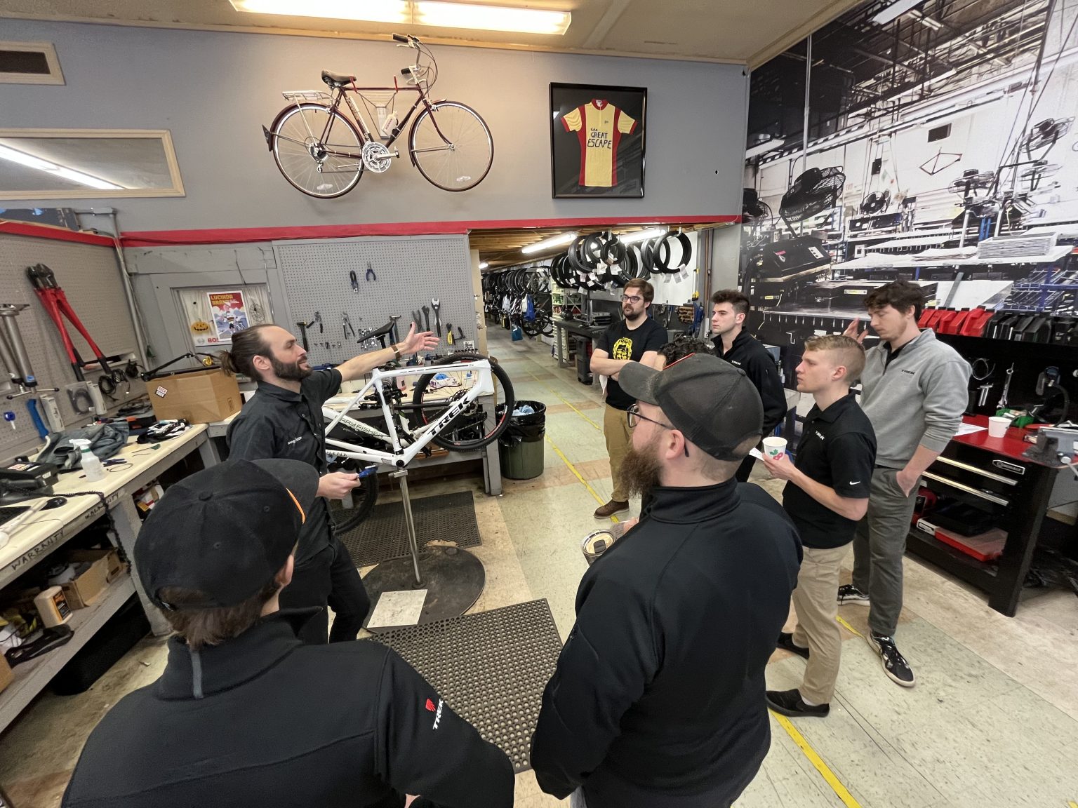 Being Frank: Seeking the Unknown at Bike Shops