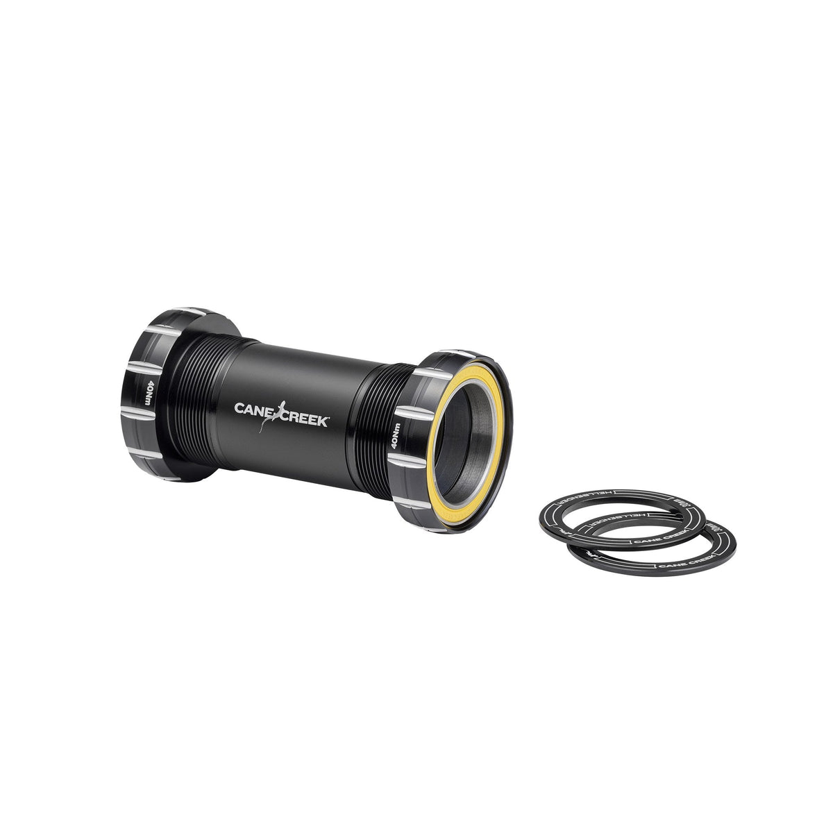 110 Ceramic Bottom Bracket shown with BSA spacer kit - Cane Creek Cycling Components