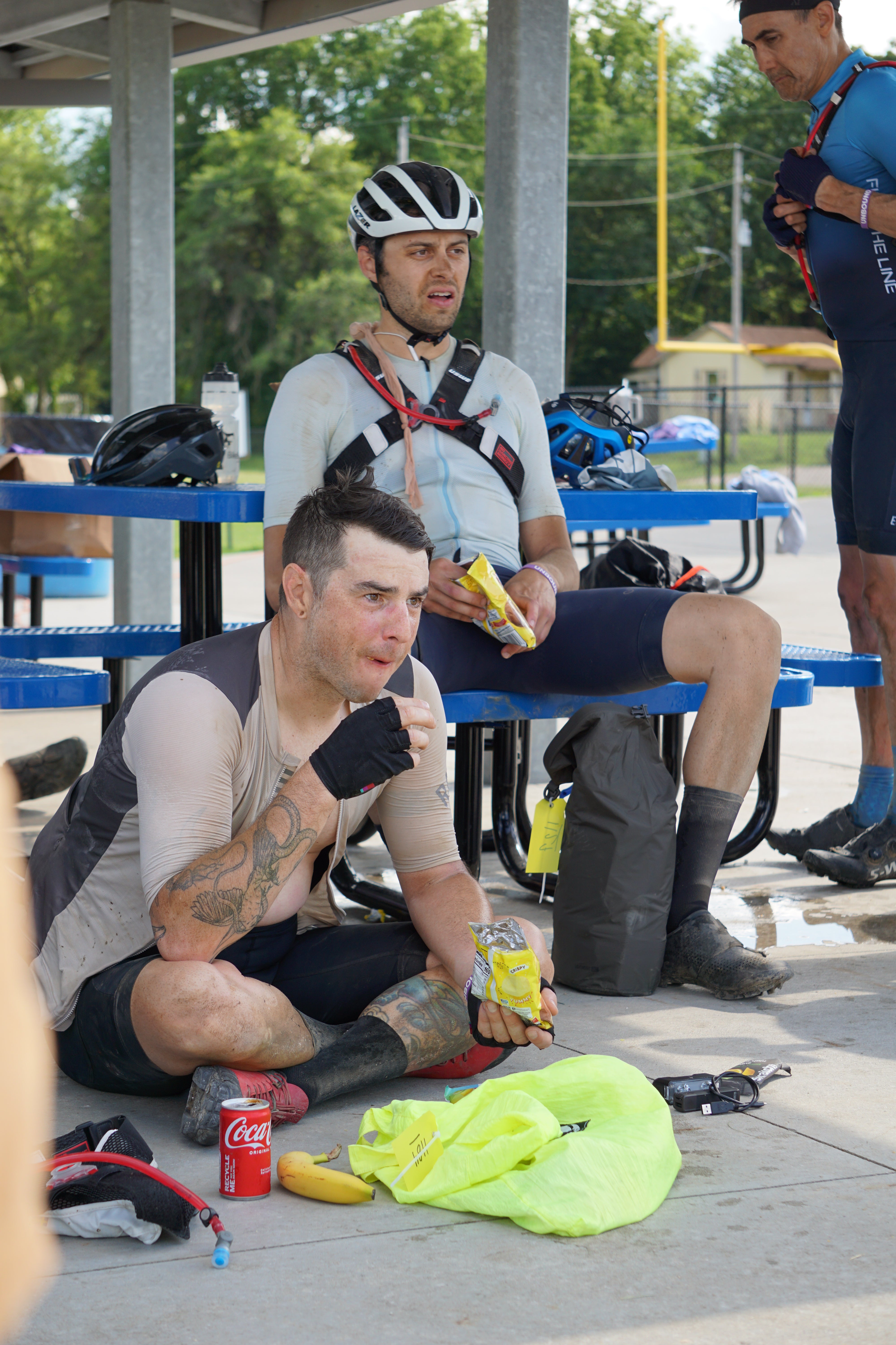 Friends Cycling