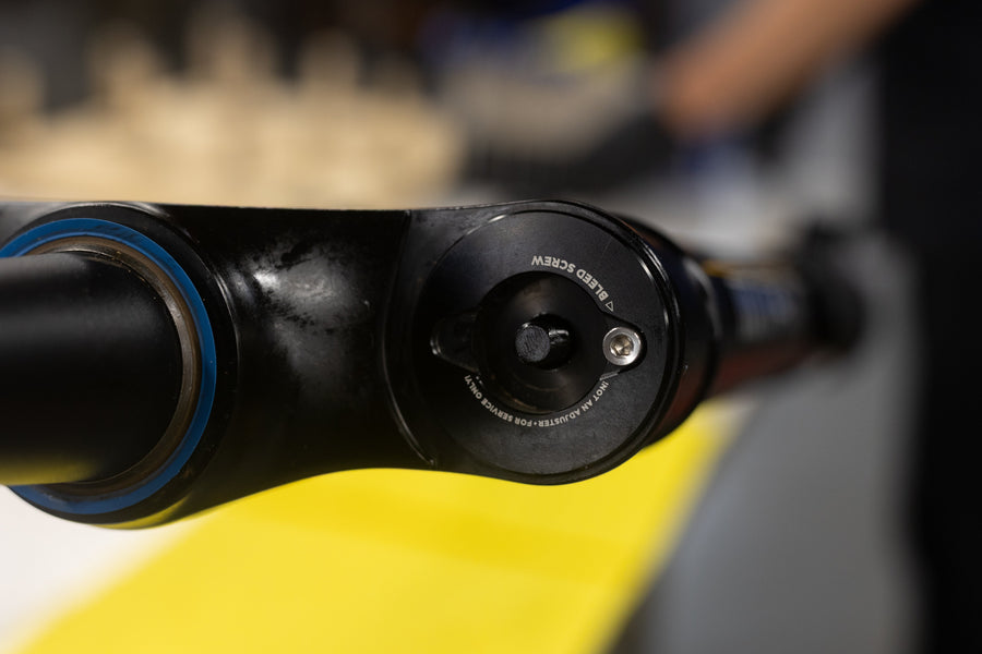 Air side nut removed
