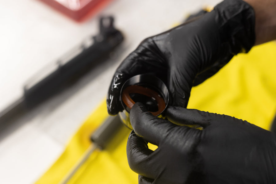 Install fresh pre-soaked foam ring