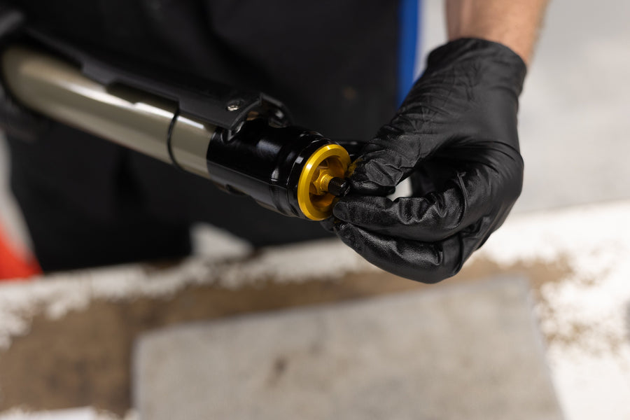 Air cap removal